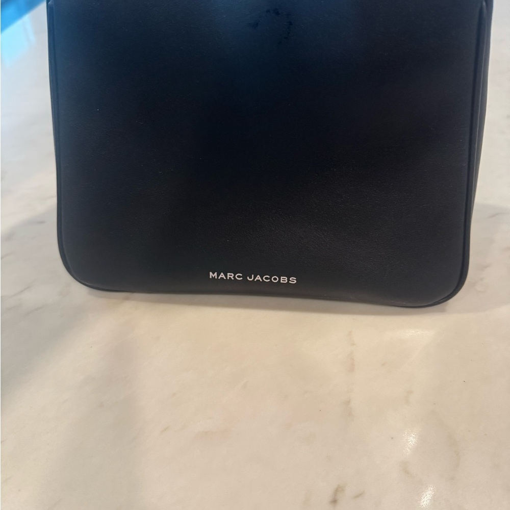 Marc Jacobs Black Hand Bag with Silver Accents - Picture 2 of 8